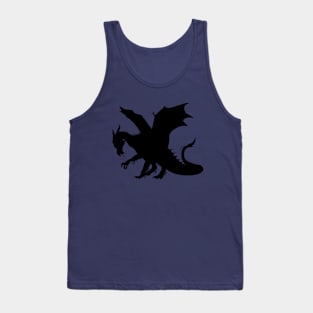 Black Dragon T-shirt Tank Top